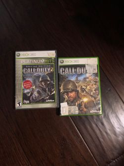 Call of Duty 2&3 Xbox 360 (works on Xbox one)