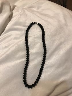 Black necklace