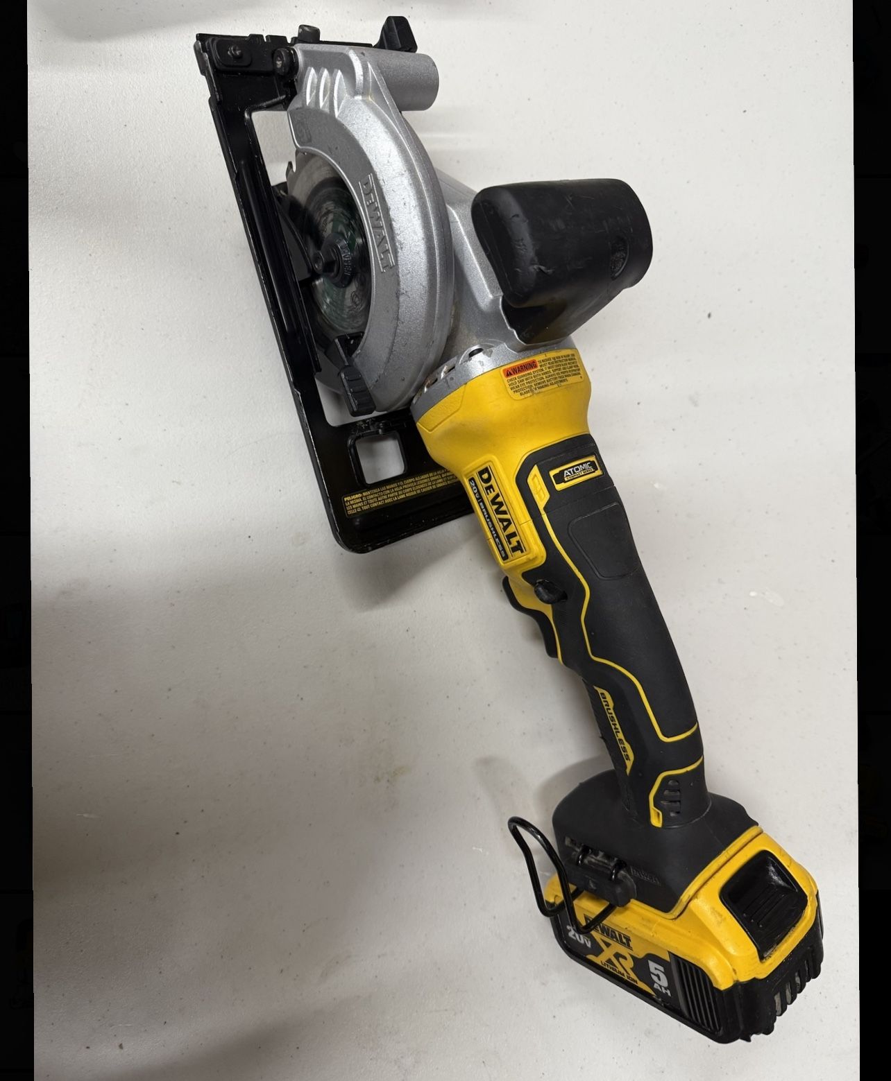 Dewalt 20v Atomic Circular Saw 4-1/2”