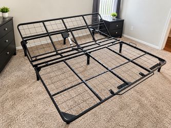 King Size Adjustable Bed Frame – Fully Functional – Folding Design