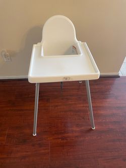 Ikea Antilop high chair with tray