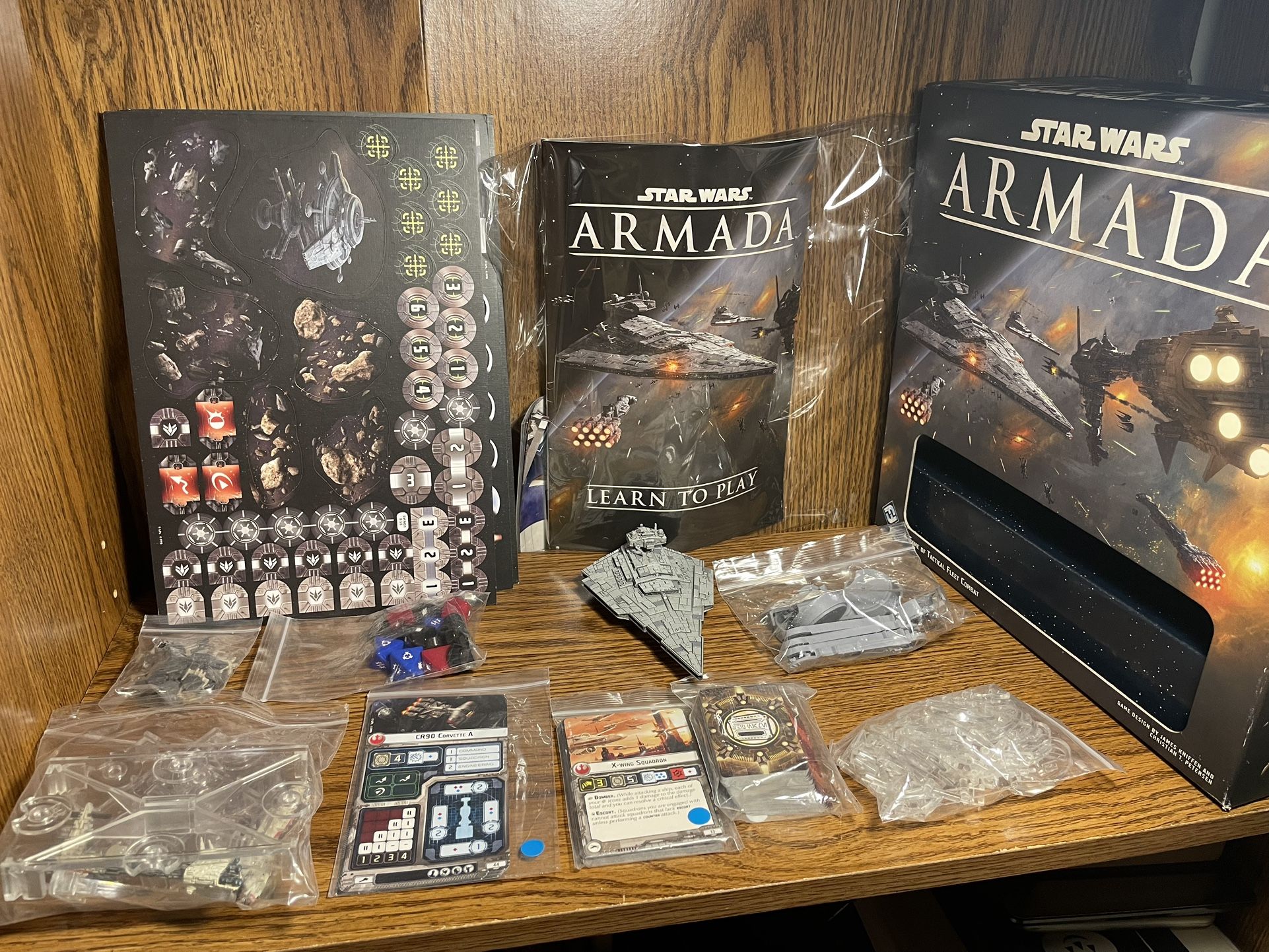 Star Wars Armada Game like New Condition opened never played