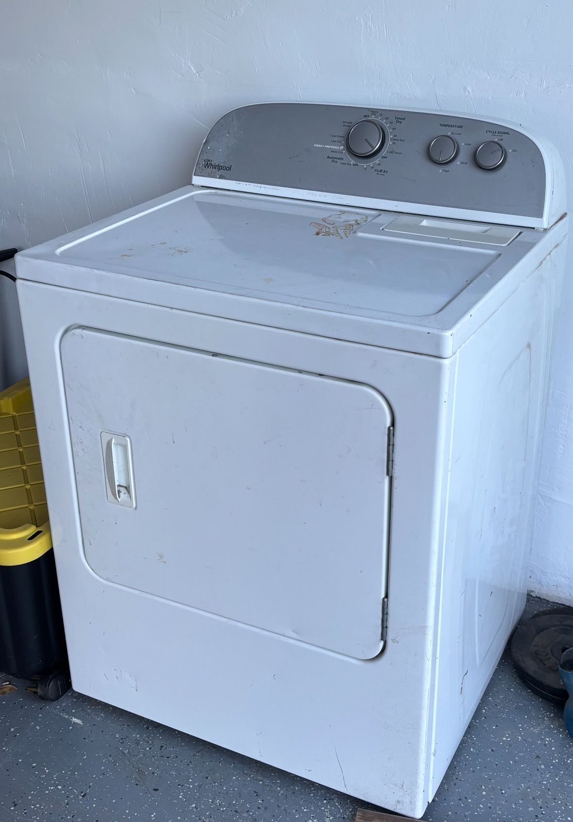 Whirlpool Electric dryer