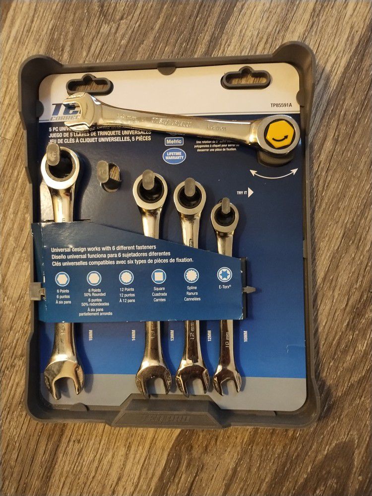 Teq By Gear Wrench Metric Ratchet Wrench Set 