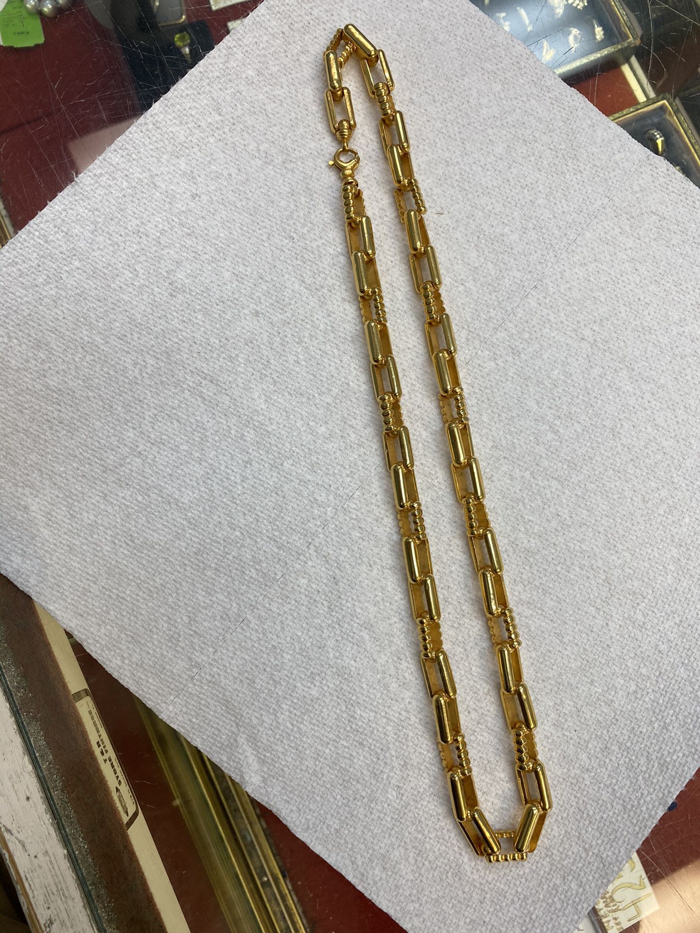 Chain 22k solid yellow gold 77.1 Grams