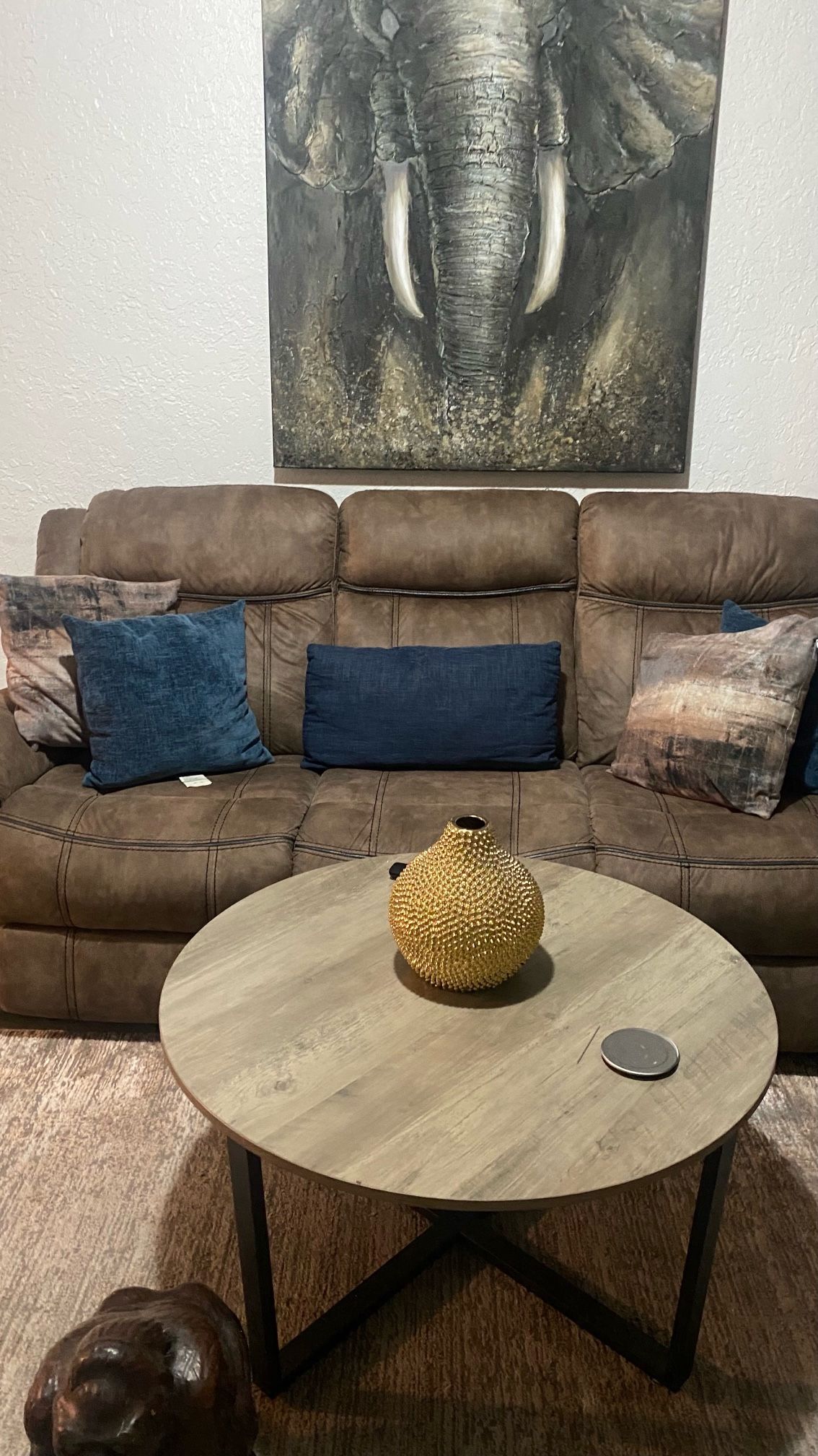 Couches And Wall Picture