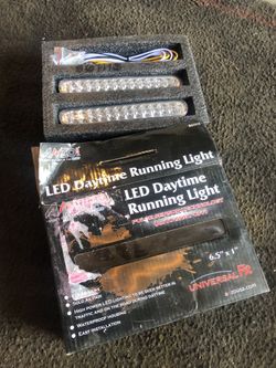 LED day time running lights pulse sensor technology