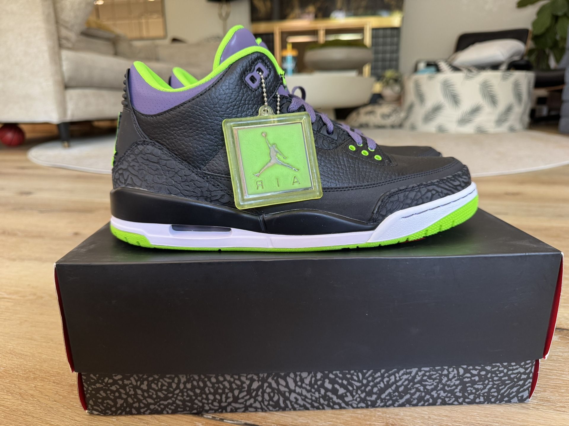 Size 11 retro 3 jokers brand new with box Air Jordan 3 Retro Joker 136064-018 (2013) Size US 8.5 EUR  main image 2