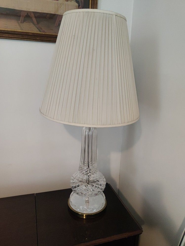 Beautiful Crystal Large Lamp