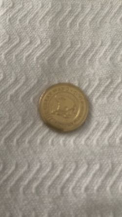 Gold-Toned Coin