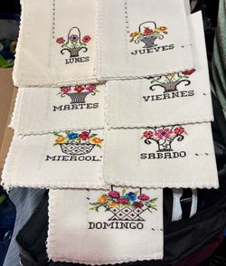 Embroidered Napkins