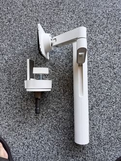 Articulating Monitor desk Mount Arm (White)