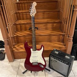Squier Strat Affinity W/ Fender Amp