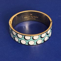 Kate Spade, Tiffany Blue & Gold Tone Design "On The Ball" Collection