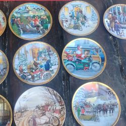 Harley Davidson USA 🎄 🎁⛄ Plates ,The American Spirit ,Special Edition 