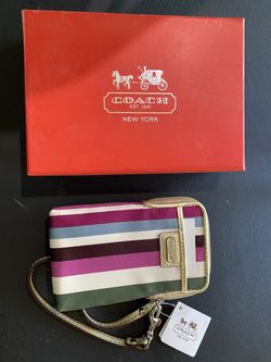 Coach wristlet