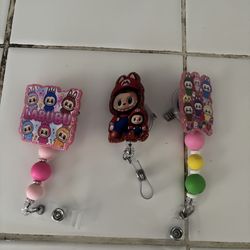Labubu Badge Reel