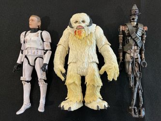 STARWARS BLACK SERIES ACTION FIGURE LOT