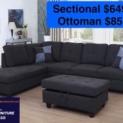 🌺FREE DELIVERY🌺Brand New Sectional Sofa Couch 