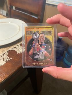 Tom Brady Topps Ring of Honor Trading Card