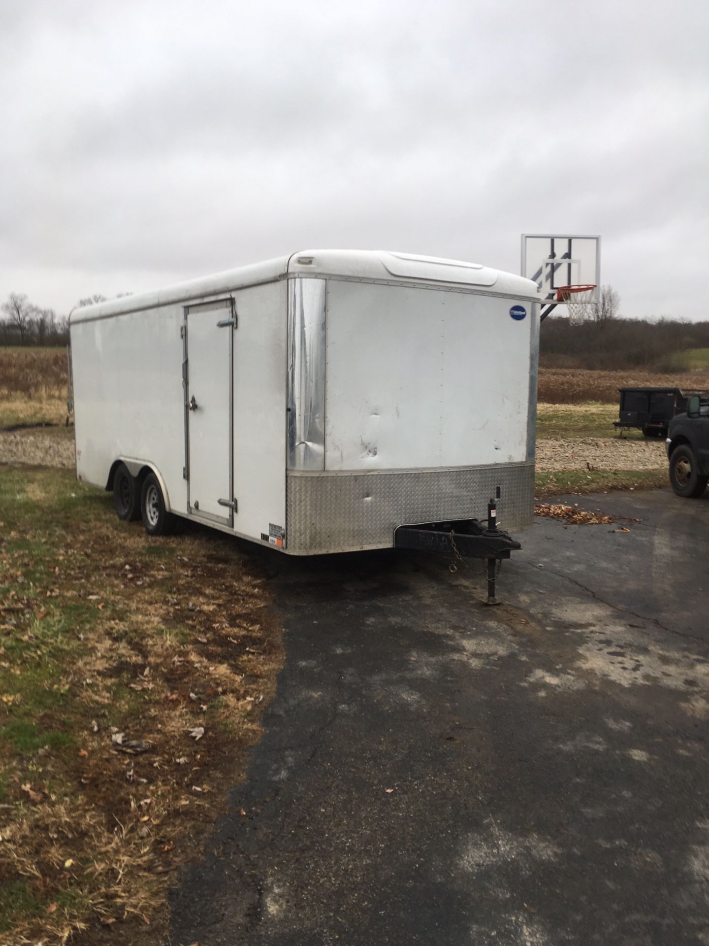 18’ X 8.5’ enclosed trailer