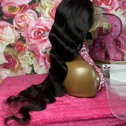 100% Human Hair 15A 34” 200% Density Body Wave $365