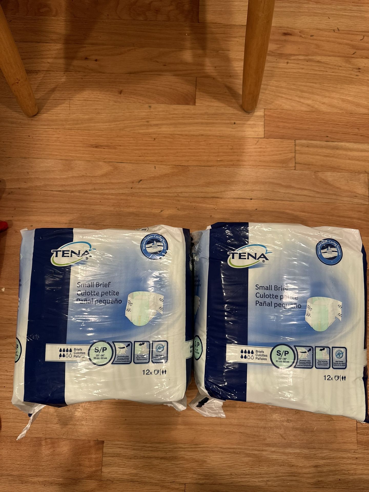 TENA Adult Diapers - Size Small