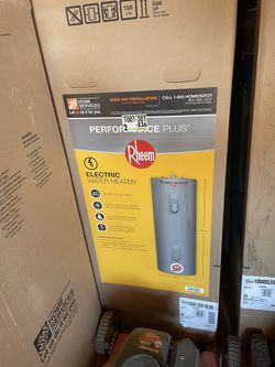 Water Heater With Installation $900
