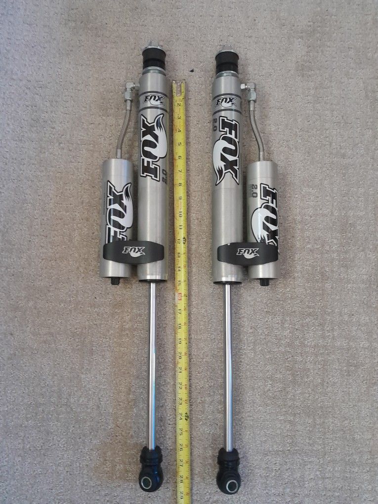 New Fox 2.0 Resevoir Shocks