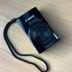 Canon Powershot ELPH 190 IS Black Digital Camera