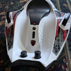 Rollplay Nighthawk 12-Volt Kids Ride-On Toy, Battery-Powered, White