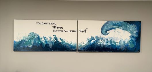 Original Ocean Wave Artwork