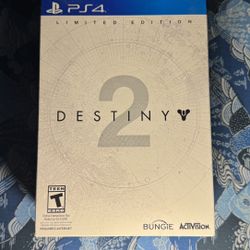 Destiny 2 Limited Edition Playstation 4 PS4 COMPLETE