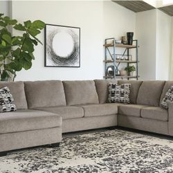 3 PC FABRIC SECTIONAL 