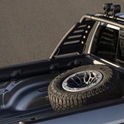 Mopar Bed Mounted Spare Tire Carrier For TRX Part Number: (contact info removed)8AA truck car