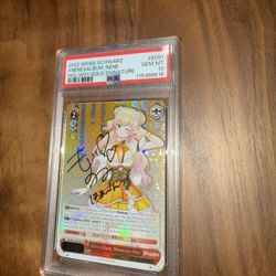 Weiss Schwarz PSA 10 Nene SP 091 Trading Card Game