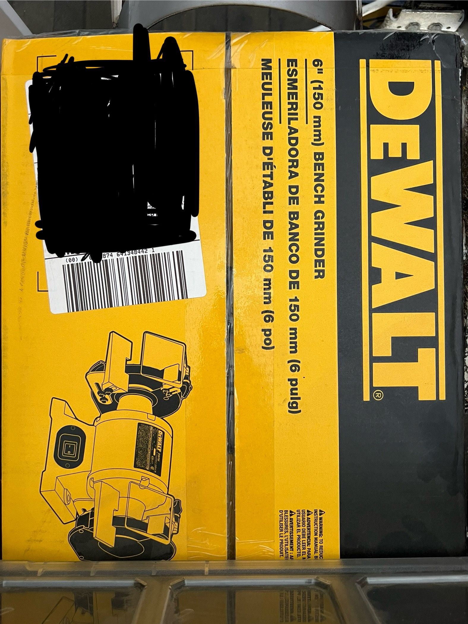 Dewalt 6” Bench Grinder
