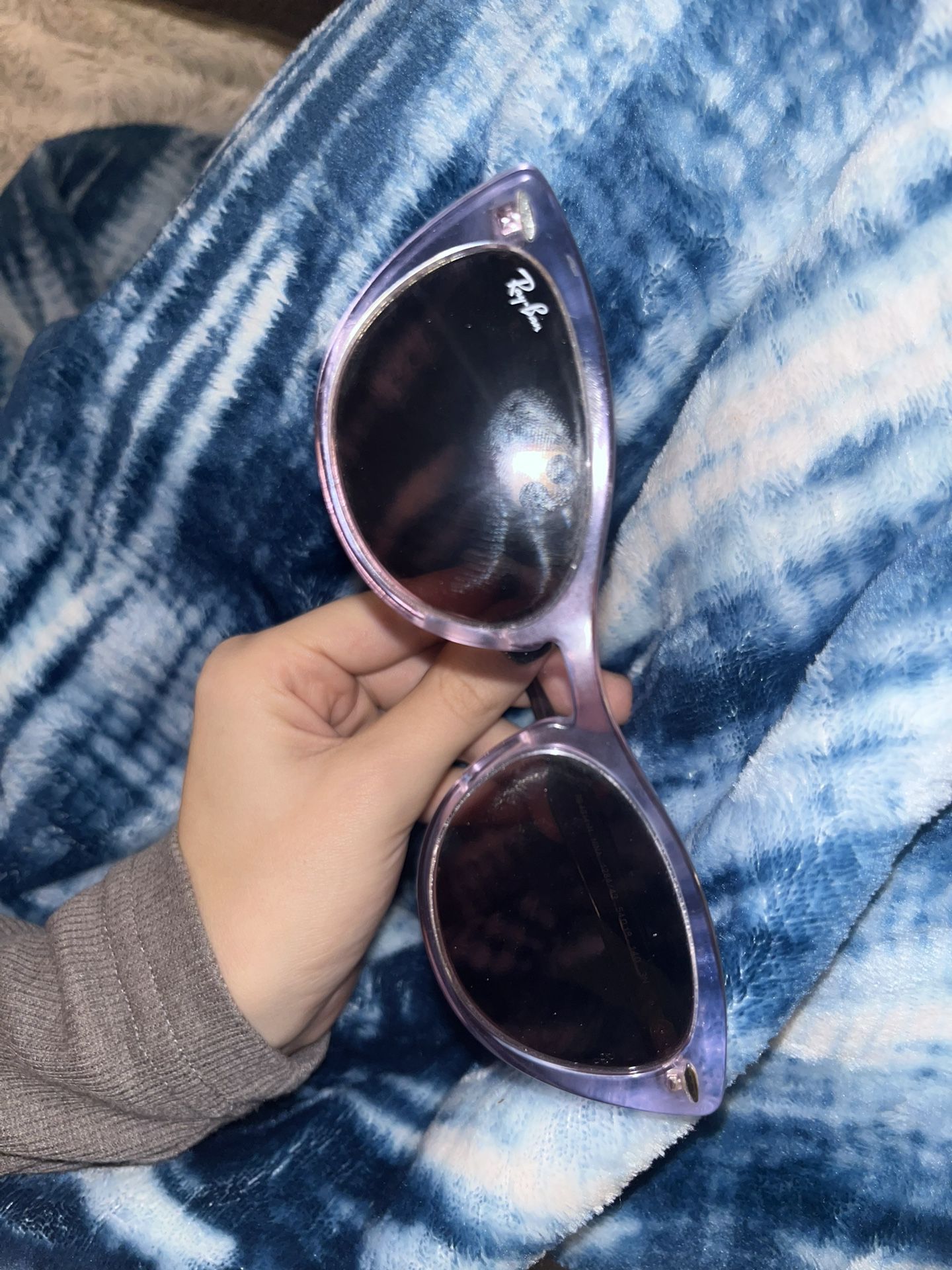 RARE DISCONTINUED Purple Ray Ban Sunglasses