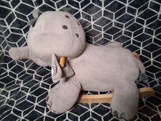 Baby rocking elephant