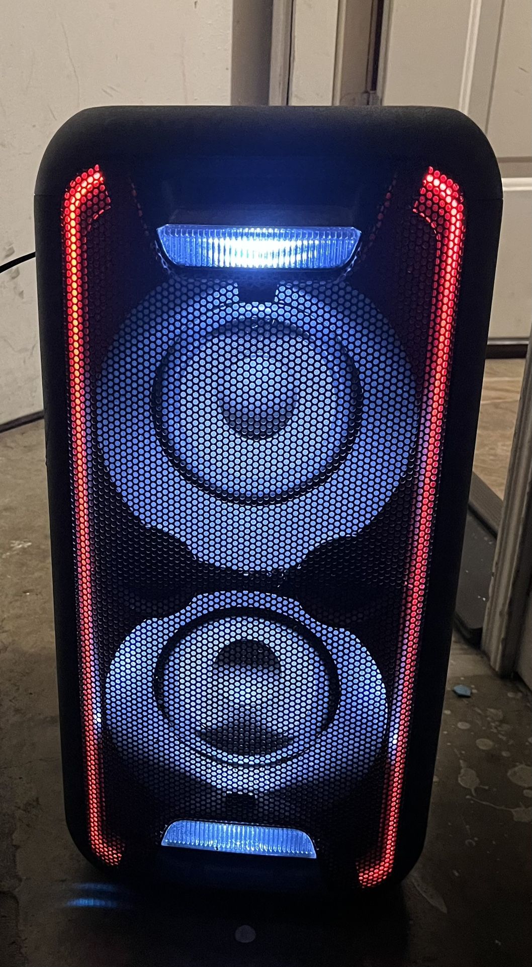 Sony GTKXB5 High Power Bluetooth Home Audio System with Strobe and LED