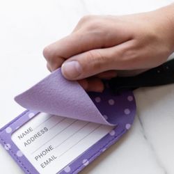 Wild Hearts Luggage Tag Néw With Tags By Once Upon A Bookclub