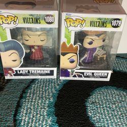 Evil Queen And Lady Tremaine Disney Funko Pop