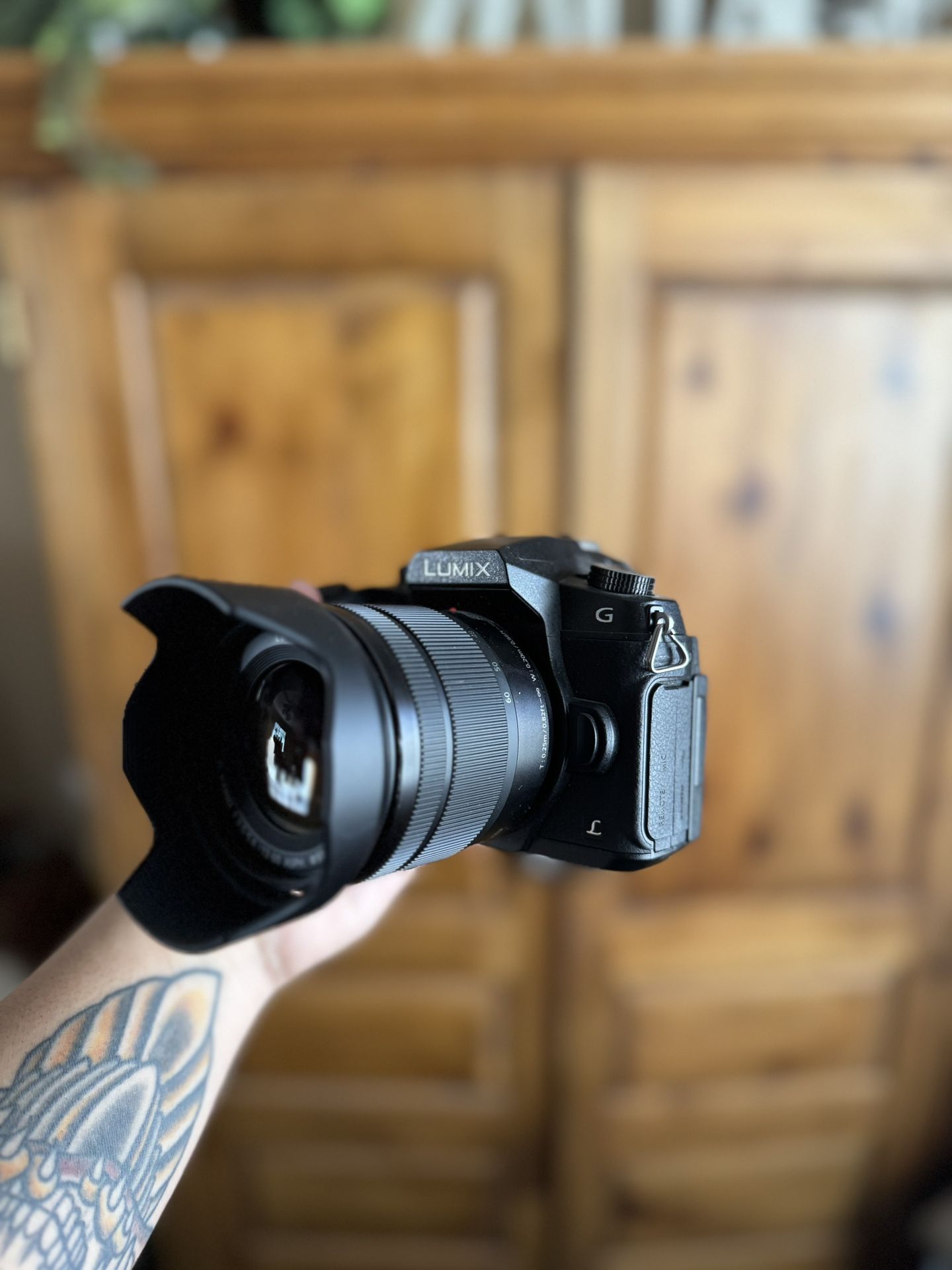 LUMIX G85 W/ 12-60mm Lens and 25mm Lens
