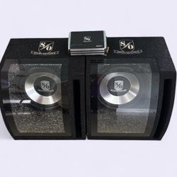 Sound Ordnance 12" Band Pass Box & M350-1 Car Amplifier 