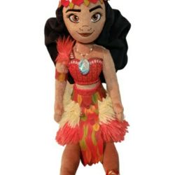 Disney Moana 17" plush  Polynesian Princess Crown Ceremonial Chief