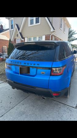 2014 Range Rover sport supercharged