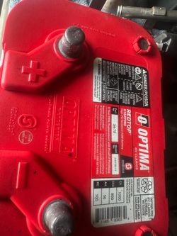 Optima RedTop Car Battery