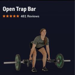 REP FITNESS OPEN TRAP BAR