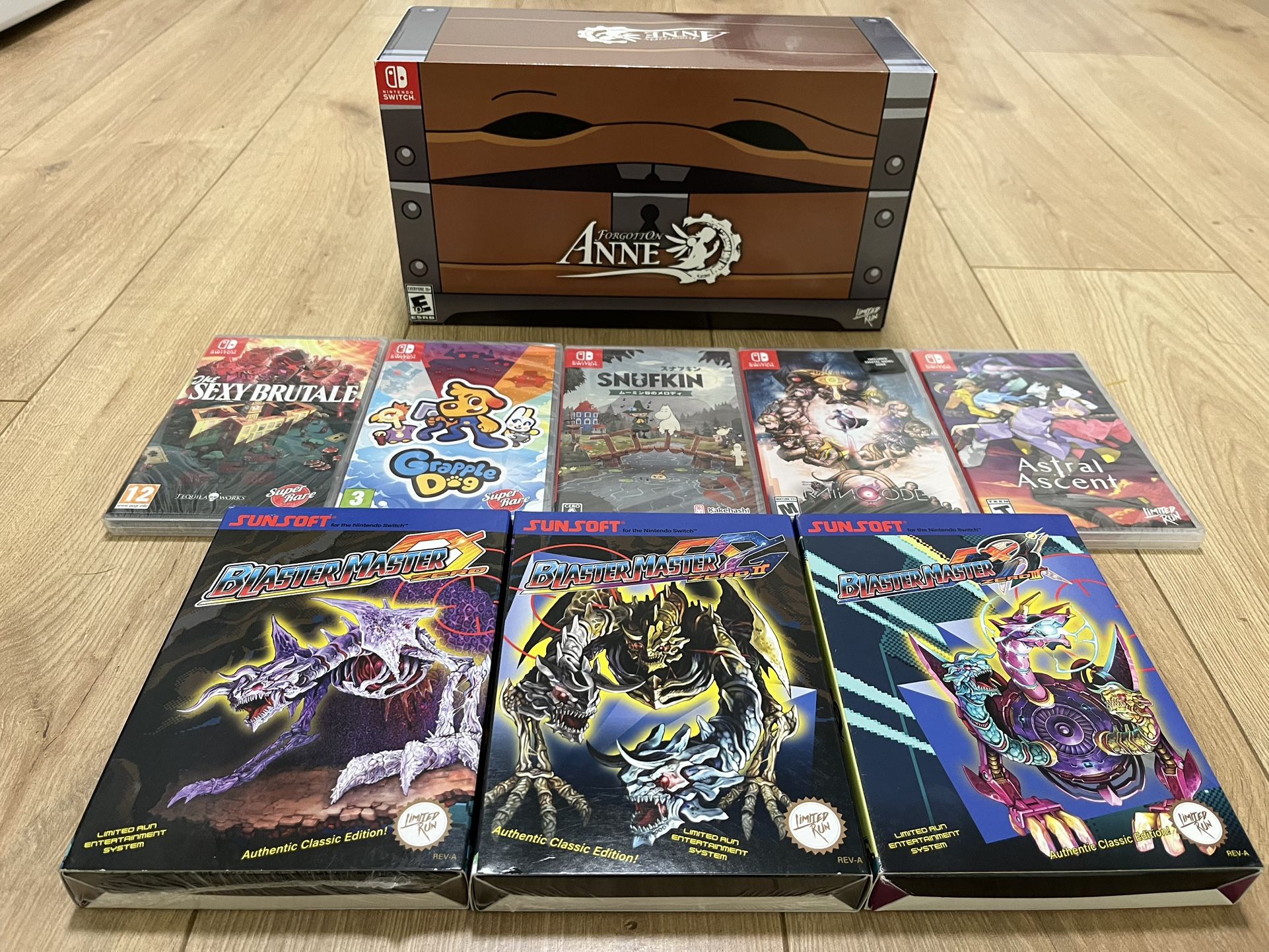 Rare Nintendo Switch Limited Run Games Most Sealed