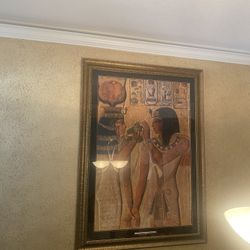 Antique, Egyptian Goddess Painting